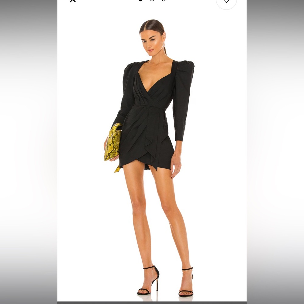 Malone Mini Dress in Black NBD size small